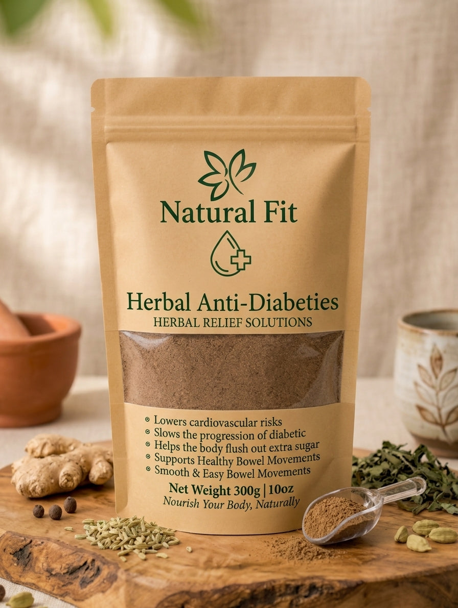 Herbal Anti-Diabetic Support Powder | 200G | 100% Organic